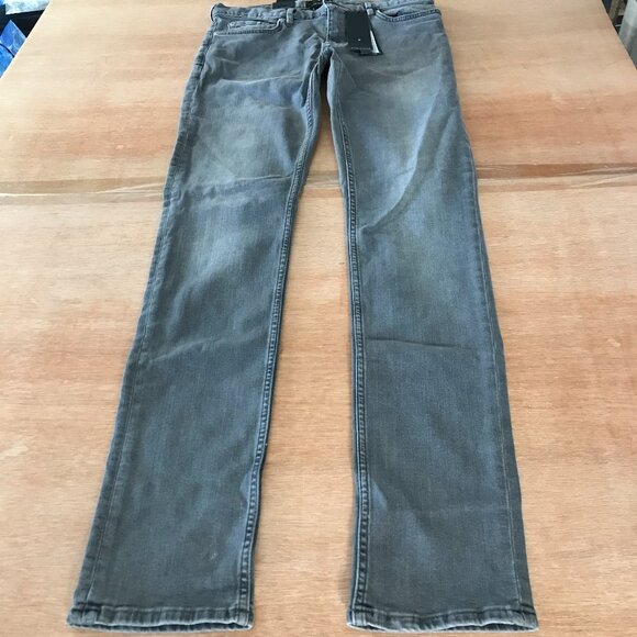 Junk De Luxe Skinny J-02 Jeans Men 32/34 Gray Low Rise Stretch Preppy - Picture 1 of 14